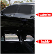 Load image into Gallery viewer, 2Pcs Car Window Shade Side Window Sun Shade Breathable Anti-mosquito Mesh With Zipper Car Window Screen Covers for Universal Vehicle