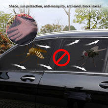 Load image into Gallery viewer, 2Pcs Car Window Shade Side Window Sun Shade Breathable Anti-mosquito Mesh With Zipper Car Window Screen Covers for Universal Vehicle