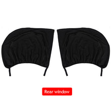 Load image into Gallery viewer, 2Pcs Car Window Shade Side Window Sun Shade Breathable Anti-mosquito Mesh With Zipper Car Window Screen Covers for Universal Vehicle