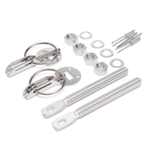 Load image into Gallery viewer, Universal Aluminum Alloy Car Mount Hood Pin Bonnet Lock Kit Car Styling Tunning Lock Kit Down Hood Lock Latch Pins Car Accessaries