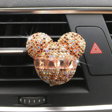 Load image into Gallery viewer, Car Perfume Clip Fragrance Diffuser Crystal Diamond Car Air Outlet Aromatherapy Car Interior Decoration Car Accessories Girls Gift
