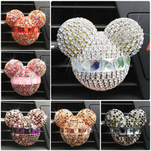 Load image into Gallery viewer, Car Perfume Clip Fragrance Diffuser Crystal Diamond Car Air Outlet Aromatherapy Car Interior Decoration Car Accessories Girls Gift