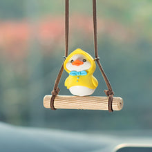 Load image into Gallery viewer, Car Rearview Mirror Pendant Decoration Super Cool Swing Duck Anime Car Decor Pendant Auto Ornament Gift