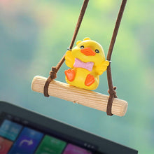 Load image into Gallery viewer, Car Rearview Mirror Pendant Decoration Super Cool Swing Duck Anime Car Decor Pendant Auto Ornament Gift