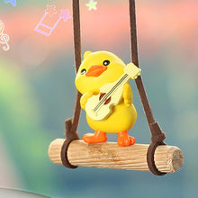 Load image into Gallery viewer, Car Rearview Mirror Pendant Decoration Super Cool Swing Duck Anime Car Decor Pendant Auto Ornament Gift