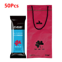 Load image into Gallery viewer, 50Pcs Disposable Self-Adhesive Car Garbage Storage Bag Biodegradable Trash Rubbish Holder For Auto Vehicle Office Kitchen Home