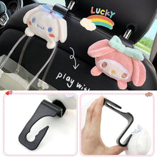 Load image into Gallery viewer, Cute Cartoon Car Seat Headrest Hooks Storage Hanger Back Seat Organizer Holder Auto Interior Accessories Hook