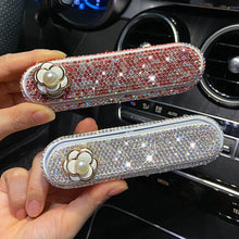 Load image into Gallery viewer, Bling Diamonds Car Temporary Phone Number Parking Sign Women's Trending Creative Parking Card Car Moving Digital Ornaments
