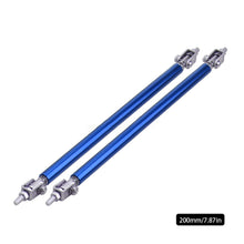 Load image into Gallery viewer, 2Pcs 75mm/100mm/150mm/200mm Universal Adjustable Car Racing Front Rear Bumper Lip Rods Splitter Support Bar Pull Rod Kit Racing