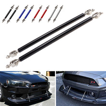 Load image into Gallery viewer, 2Pcs 75mm/100mm/150mm/200mm Universal Adjustable Car Racing Front Rear Bumper Lip Rods Splitter Support Bar Pull Rod Kit Racing