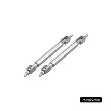 Load image into Gallery viewer, 2Pcs 75mm/100mm/150mm/200mm Universal Adjustable Car Racing Front Rear Bumper Lip Rods Splitter Support Bar Pull Rod Kit Racing