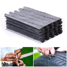 Load image into Gallery viewer, 5Pcs 6mm Black Tire Tyre Puncture Plug Seal Repair Tool Kit Car Tubeless Puncture Tire Repair Strip Auto Motorcycle Tubeless