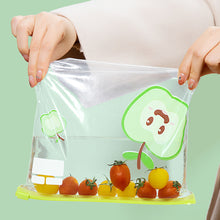 Load image into Gallery viewer, Reusable Zip Lock Bag Food Fresh Keeping Microwaveable Storage Bag Zipper Sealing Container Travel Freezer Camping Kitchen Fresh Keeping Bags