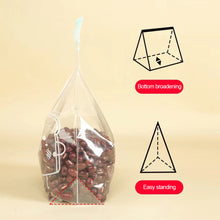 Load image into Gallery viewer, Stand Reusable Food Sealing Bag Fresh Keeping Microwaveable Storage Bag Zipper Sealing Container Travel Freezer Camping Kitchen Fresh Keeping Bags