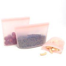 Load image into Gallery viewer, 1pc Reusable Silicone Sealing Food Storage Bag Leakproof Food Containers Refrigerator Stand up Fresh Bag Freezer Food Storage Bag