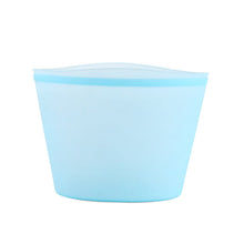 Load image into Gallery viewer, 1pc Reusable Silicone Food Sealing Bag Leakproof Food Containers Refrigerator Stand up Fresh Bag Freezer Food Storage Bag