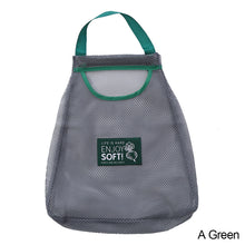Load image into Gallery viewer, 1pc Reusable Kitchen Hanging Mesh Storage Bag Home Fruit Vegetable Net Bag Ginger Garlic Potatoes Onions Hollow Bag