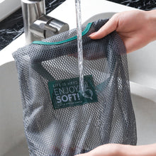 Load image into Gallery viewer, 1pc Reusable Kitchen Hanging Mesh Storage Bag Home Fruit Vegetable Net Bag Ginger Garlic Potatoes Onions Hollow Bag