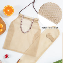 Load image into Gallery viewer, 1pc Reusable Kitchen Hanging Mesh Storage Bag Home Fruit Vegetable Net Bag Ginger Garlic Potatoes Onions Hollow Bag