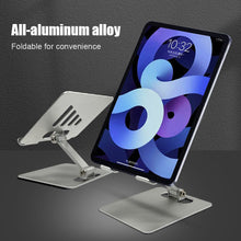 Load image into Gallery viewer, Tablet Computer Desktop Bracket Support Shelf Radiator Base Folding Portable