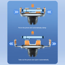 Load image into Gallery viewer, Car Creative Line Design Wireless Charging Mobile Phone Bracket Car Supplies Opening and Closing Navigation Support Frame