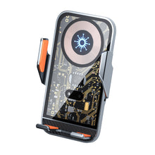 Load image into Gallery viewer, Car Creative Line Design Wireless Charging Mobile Phone Bracket Car Supplies Opening and Closing Navigation Support Frame