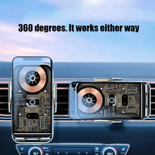Load image into Gallery viewer, Car Creative Line Design Wireless Charging Mobile Phone Bracket Car Supplies Opening and Closing Navigation Support Frame