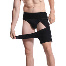 Load image into Gallery viewer, Fitness Single Leg Waistband Muscle Strain Prevention Hip Belt Weightlifting Thigh Protection Sports Protector