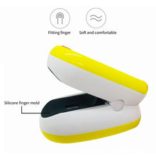 Load image into Gallery viewer, Cute Cartoon Children's Pulse Oximeter TFT Finger Clip Household Heart Rate Detection Pulse Oximeter Health Care