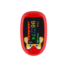 Load image into Gallery viewer, Cute Cartoon Children's Pulse Oximeter TFT Finger Clip Household Heart Rate Detection Pulse Oximeter Health Care