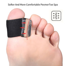Load image into Gallery viewer, Silicone Toe Separator Bunion Hallux Valgus Corrector Thumb Finger Correction Straightener Foot Belt Care Elastic Toe Splitter