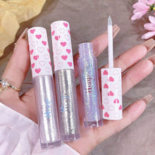 Load image into Gallery viewer, Liquid Eye Shadow Pearl Sequins Brighten Waterproof Flash Sleeping Silkworm Eye Shadow Liquid Eye Glitter Women Cosmetics