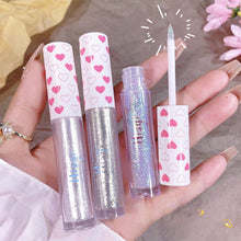 Load image into Gallery viewer, Liquid Eye Shadow Pearl Sequins Brighten Waterproof Flash Sleeping Silkworm Eye Shadow Liquid Eye Glitter Women Cosmetics