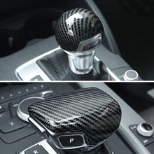 Load image into Gallery viewer, Carbon Fiber Pattern Gear Shift Knob Handle Trim Cover Sticker Fit For Audi A3 S3 A3L/A4L/A6L/Q2L/Q5L/Q7 2014-2018
