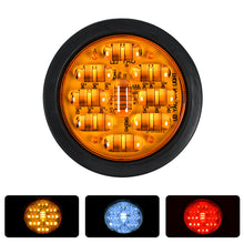 Load image into Gallery viewer, 1Pc 24V 9LED 6D Truck Side Lights Trailer Clearance Lights LED Marker Lights Round Wagon Rear Light