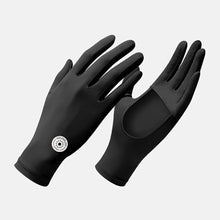 Load image into Gallery viewer, Ice Silk Sunscreen Gloves Summer Riding UPF 50+ Shading Anti-UV Palm Hollowed Out Non-Slip Light Breathable Gloves