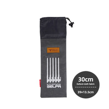 Load image into Gallery viewer, 30CM Ground Nail Storage Bag Outdoor Camping Tent Nail Pull Bag Fragmentary Tools Oxford Cloth Storage Package