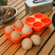 Load image into Gallery viewer, Outdoor 4 Grid Egg Box Simulation Egg Tray Portable Picnic Camping Henapple Protection Case Household Anti-Fall Storage Box