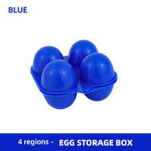 Load image into Gallery viewer, Outdoor 4 Grid Egg Box Simulation Egg Tray Portable Picnic Camping Henapple Protection Case Household Anti-Fall Storage Box