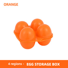 Load image into Gallery viewer, Outdoor 4 Grid Egg Box Simulation Egg Tray Portable Picnic Camping Henapple Protection Case Household Anti-Fall Storage Box