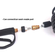 Load image into Gallery viewer, 2Pcs 3/8'' or 1/4" Pressure Washer Adapter Kit M22 14mm / 15mm Female Swivel to Quick Connect Release Set Nozzles