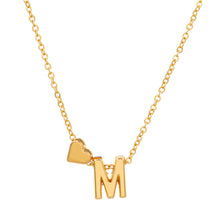 Load image into Gallery viewer, Fashion Love English Letter Minimalist Necklace Creative Versatile Love Pendant Alloy Necklace Clavicle Chain Women Jewelry Gift