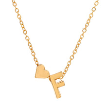 Load image into Gallery viewer, Fashion Love English Letter Minimalist Necklace Creative Versatile Love Pendant Alloy Necklace Clavicle Chain Women Jewelry Gift