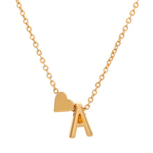 Load image into Gallery viewer, Fashion Love English Letter Minimalist Necklace Creative Versatile Love Pendant Alloy Necklace Clavicle Chain Women Jewelry Gift