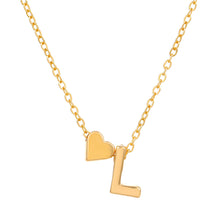 Load image into Gallery viewer, Fashion Love English Letter Minimalist Necklace Creative Versatile Love Pendant Alloy Necklace Clavicle Chain Women Jewelry Gift
