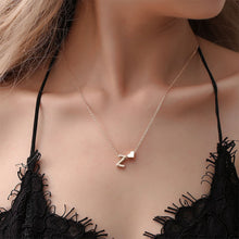Load image into Gallery viewer, Fashion Love English Letter Minimalist Necklace Creative Versatile Love Pendant Alloy Necklace Clavicle Chain Women Jewelry Gift