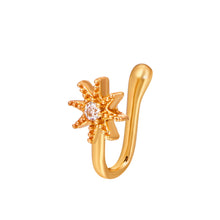 Load image into Gallery viewer, Non-perforated Adjustable U-shaped Nose Clip Star Love Insect Nose Ring Fashion Creative Nasal Ornament Jewelry Accessory