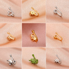Load image into Gallery viewer, Non-perforated Adjustable U-shaped Nose Clip Star Love Insect Nose Ring Fashion Creative Nasal Ornament Jewelry Accessory