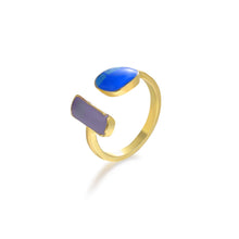 Load image into Gallery viewer, Retro Oil Dropping Alloy Ring Fashionable Opening Adjustable Ring Jewelry Accessory for women