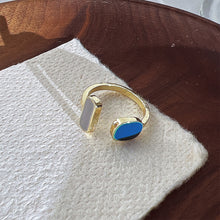 Load image into Gallery viewer, Retro Oil Dropping Alloy Ring Fashionable Opening Adjustable Ring Jewelry Accessory for women